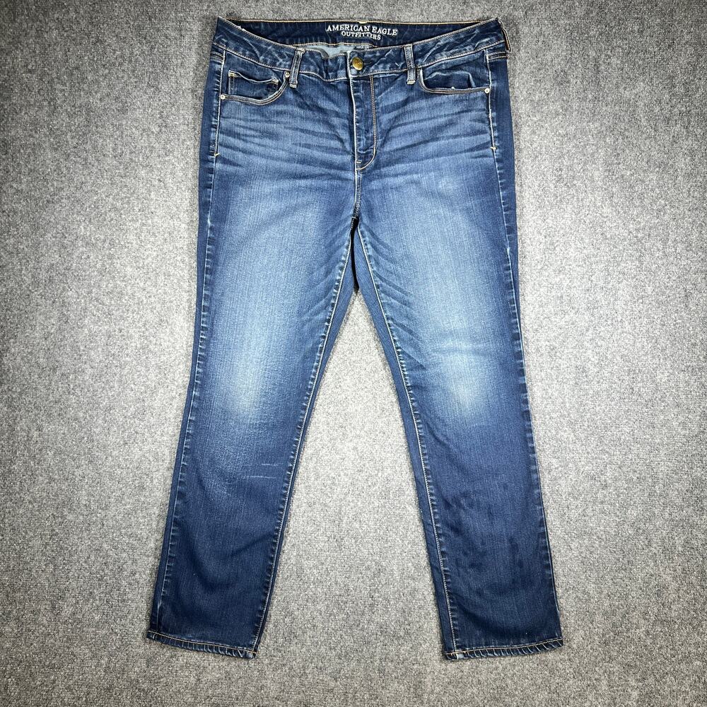 American Eagle Outfitters Super Stretch Jeans 36x28 Straight Denim